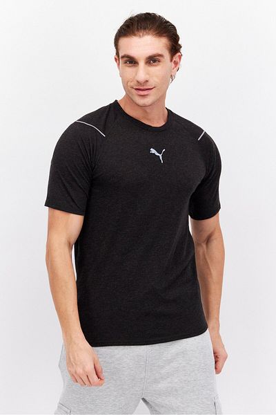 Puma Men Sportswear Fit Short Sleeves Training T-Shirt, Black