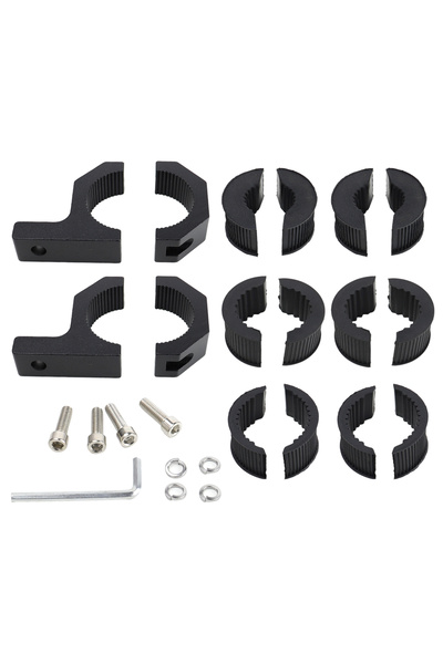 Choice black Off-Road LED Light Bar Mounting Bracket Kit for 1"/1.5"/1.75"/2"...