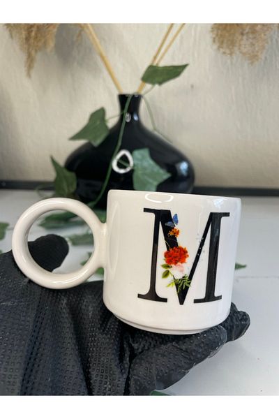 Arsim Home Single Letter Mug