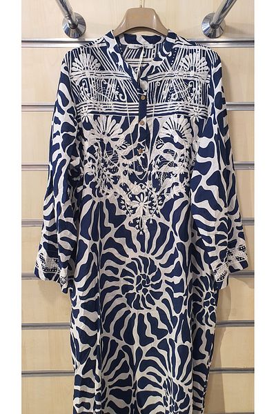 Park Moda ROCHIE LUNGA DE BUMBAC BRODAT