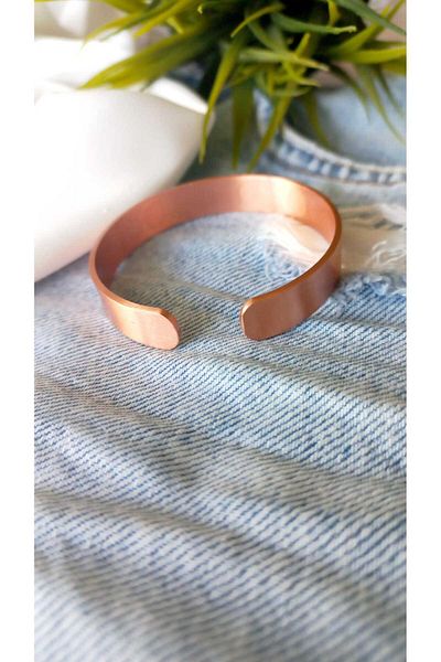 ZeynDesign Pure Copper Healing Adjustable Bracelet with Prayer Number Sequence