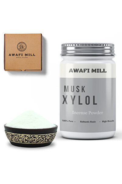 AWAFI MILL مسحوق مسك زيلول - زجاجة 100 جرام / 3.5 أونصة
