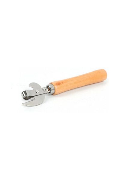 Choice 1pcs Can Opener, Multifunctional Bottle Opener, Stainless Steel Wooden Handle Can Opener, Suitable F