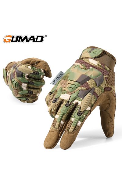 GUMAO Xl Cp Tactical Gloves Touch Screen Cycling Outdoor Hunting Hiking Climbing Sport Combat Shooting Cam