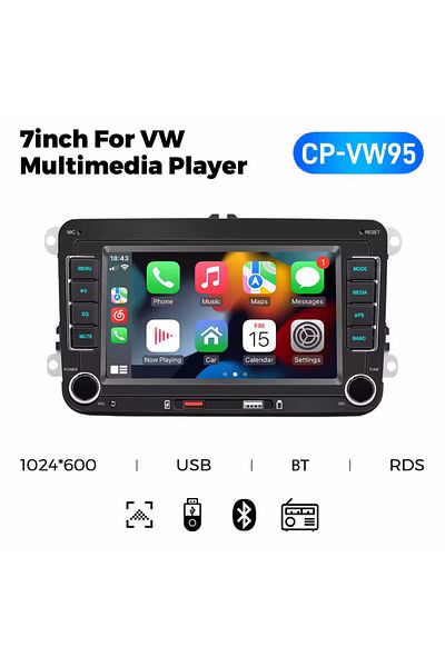 Choice 7inch Carplay 7 Inch 2 Din HD Car Multimedia Video MP5 Player Car Radio CarPlay Android Auto Stereo