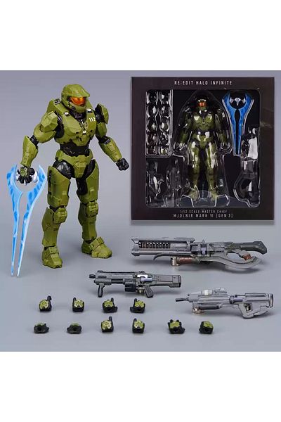 Choice With Box Master Chief Halo 5:guardians Master Chief 18cm Infinate Mjolnir Mark Vi Gen3 Action Figure