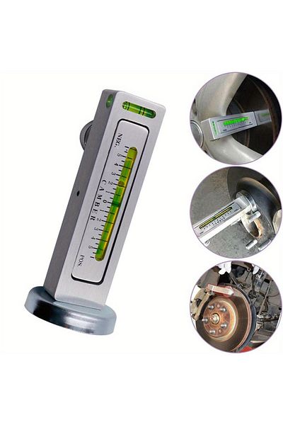 Choice Universal Car Pillar Magnetic Camber Castor Wheel Adjustment Auxiliary Car Alignment Gauge Tool A...