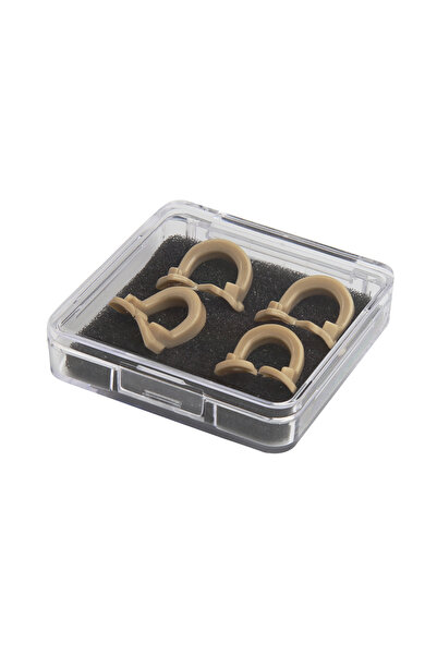 Choice صندوق واحد عالي الجودة، 4 قطع/صندوق، مشابك حاجز الأسنان الراتنجية، مشابك مصفوفة مقطعية مطاطية، شريط الضرس