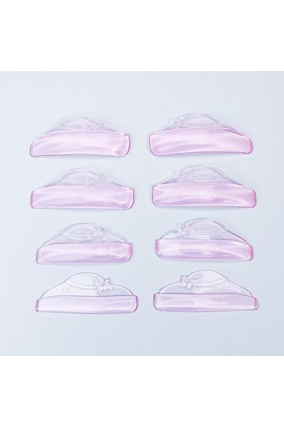 Choice Pink Lomansa 4 Pairs L Curl Silicone Eyelash Perm Pads Sticky Lashes Rod Shield Lifting 3d Eyelash C