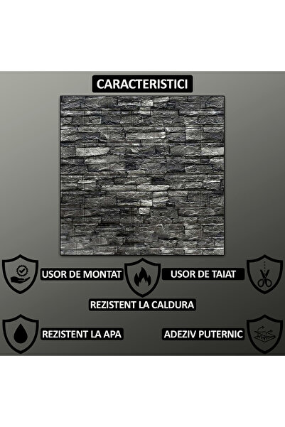 NEXTLY Set of 50 Self-Adhesive 3D Wallpaper, For Wall Or Ceiling, Waterproof, Adjustable, Surface