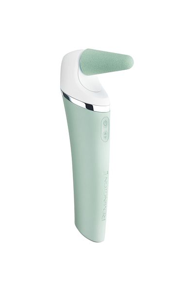 Remington Pila electronica Remington Reveal Perfect Pedi Wet & Dry CR6000, perie exfolianta, Alb/Verde