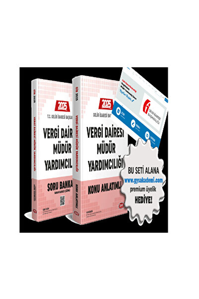 Data Yayınları 2025 Vergi Dairesi Müdür Yardımcılığı Sınavı Konu Anlatımlı +S...