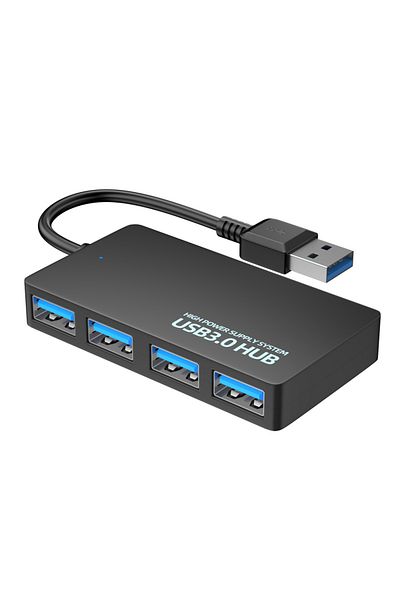 Ninth World Usb 3.0 Portable Usb Hub Compact 4 Port Usb 3.0 Hub Splitter Adapter 5gbps For Mac Laptop Notebook P