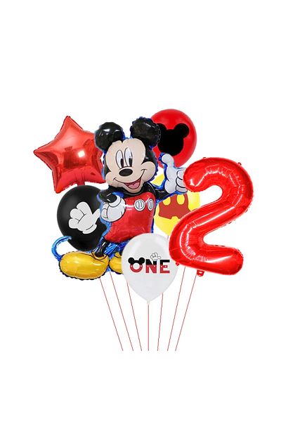 Choice Set 2 7pcs Disney Minnie Foil Balloons Set Mickey Mouse Balloon Birthday Party Decoration Baby Showe