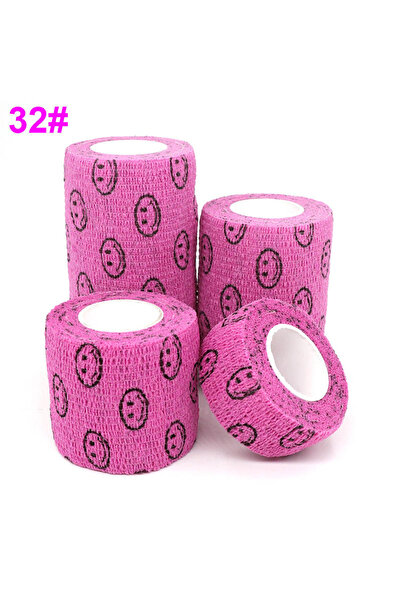 Choice شريط رياضي وردي 7.5 سم × 4.8 متر، مناسب للرياضة، ضمادة ملونة للوشم، مف...