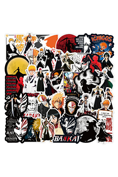 Choice1 50 قطعة 10/30/50 قطعة ملصقات كرتونية كوروساكي إيتشيغو بليتش للبنات رو...