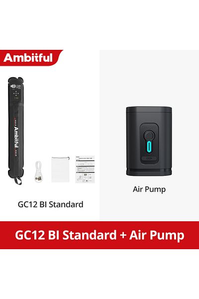 AMBITFUL Kit 4 Gc12 Gold Crow 12 Flexible Photography Lighting Air Light 2700k-6500k Portable Led So