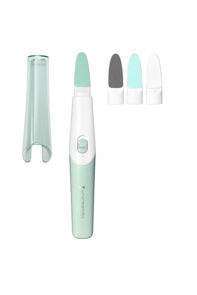 Remington Remington Reveal MAN1000 manicure pedicure set, 4 files, 2 speeds, White/Green