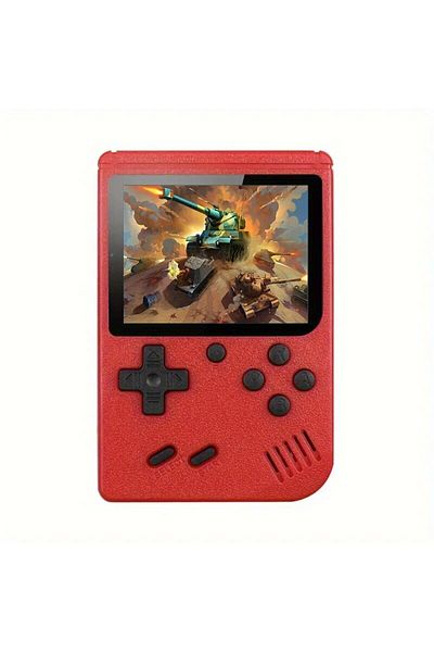 Choice Red 2.4 Inch LCD Screen Retro Video Game Console Built-in 400 In Handheld Portable Pocket Mini Game