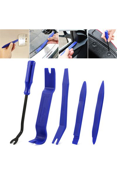 Choice Auto Trim Removal Tool Kit,5 Pcs Car Panel Door Window Tools Kit,auto Clip Fastener Remover Pry T...