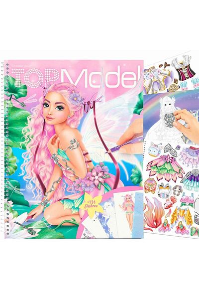 Top Model TOPModel Fantasy Coloring Book