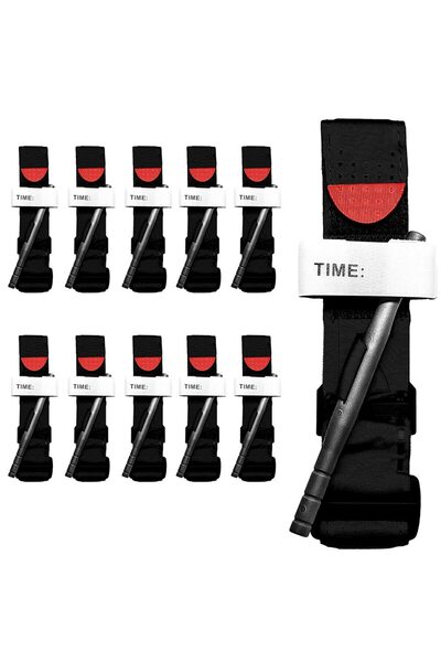 Choice 10 قطع - 65 سم 10 قطع عاصبة عسكرية للبقاء على قيد الحياة عاصبات قتالية...