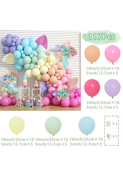 Choice Other Laser Colorful Macaron Balloons Garland Arch Kit Wedding Birthday Party Decor Kids Birthday We