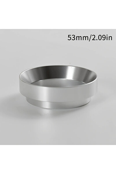 Choice1 Silver 53mm Coffee Dosing Ring Magnetic Funnel For 51mm 54mm 58mm Por...