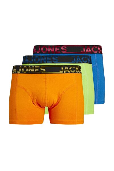 Jack & Jones Jack&Jones Erkek Boxer 3'lü Set - Minimalist Tasarım - Günlük Konfor