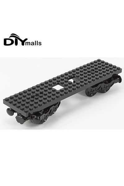 Choice Train Base 1 set Technical MOC Toys for Kids City Train 6x24 Base Wheel Carriage Building Blocks Ass