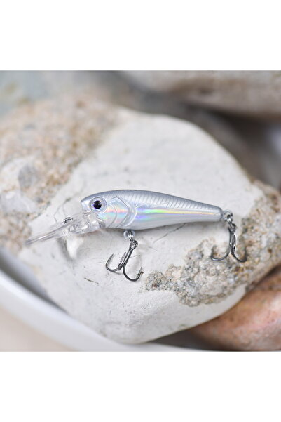 Choice 40 مم B 1 قطعة طُعم صيد عائم طُعم سمك صغير صلب 40 مم 3 جرام طُعم متذبذب عالي التردد طُعم كرانكبيت