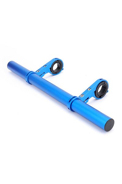 Choice Blue-30cm 10/20/30cm Aluminum Alloy Bicycle Handlebar Extender Bike Front Light Bracket Lamp Flashli