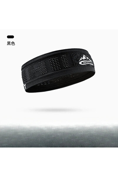 Choice قناع رياضي مرن أسود رائع، عصابة رأس مرنة غير قابلة للانزلاق، للجري في ...