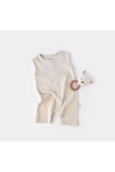 BabyCosy 100% Organic Cotton Waffle Baby Rompers
