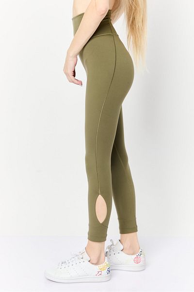 adidas Women Tight Fit Training Leggings, Olive