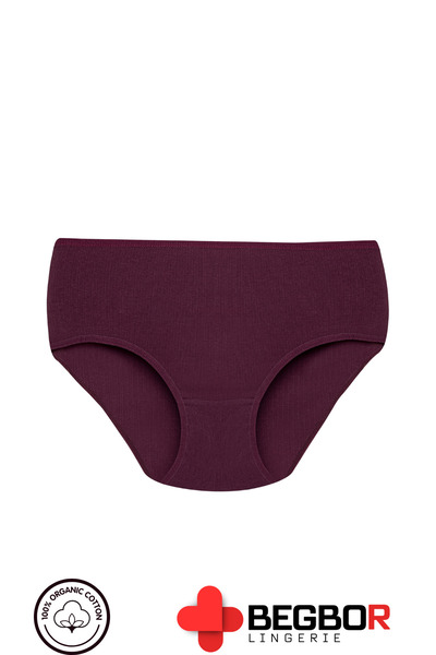 BEGBOR LİNGERİE 6' Women's Set High Waist Trophy Flaming Cotton Bato Panties