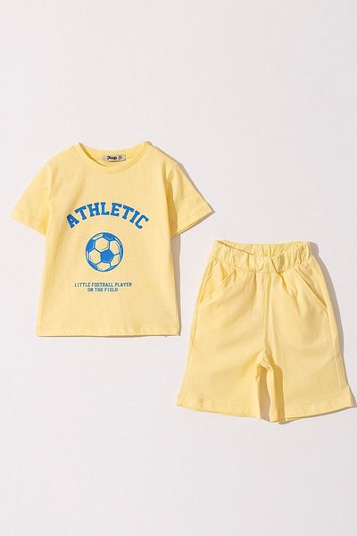 HAUSEkids 6-9 Years Athletic Surf Boy's Suit-Yellow