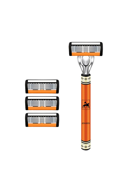 Choice 1 handle 3blades 6-Layers Safety Razor Set High Quality Men Razor Shar...