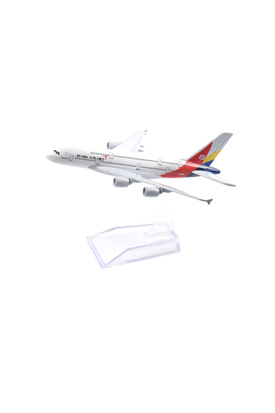 Choice نموذج طائرة MX64 JASON TUTU بطول 16 سم لخطوط أسياانا، طراز إيرباص A380...