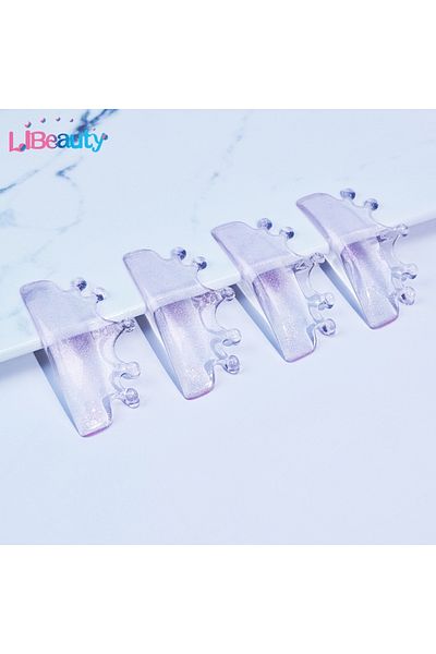 Choice Transparent Lomansa 2 Pairs LC Curl Silicone Eyelash Perm Pads Sticky Lashes Rods Shield Lifting 3D
