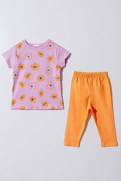 HAUSEkids 6-9 Years Happy Diana Girl's Set-Lilac