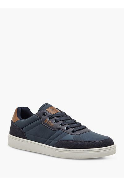 Lee Cooper Men's Logo Print Lace-Up Sneakers