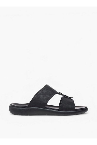 LBL by Shoexpress Buckle Accent Slip-On Arabic Sandals