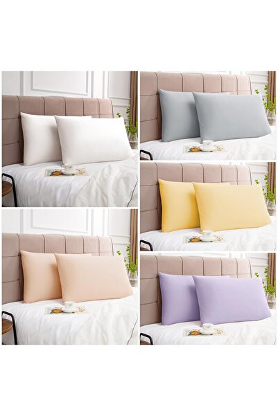 Belomia Home Collection 10 βαμβακερές μαξιλαροθήκες διαφορετικών χρωμάτων |  ...