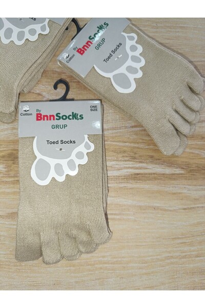 BY BNN SOCKS PARMAK ÇORAP 36-44 UNİSEX 3 ÇİFT