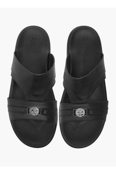 LBL by Shoexpress Textured Arabic Slip-On Sandals