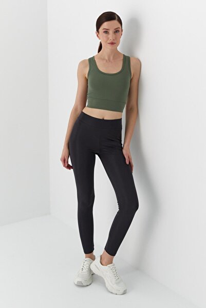 Shopping Shop Γυαλιστερό καλσόν ΑΝΘΡΑΚΙΤΗΣ