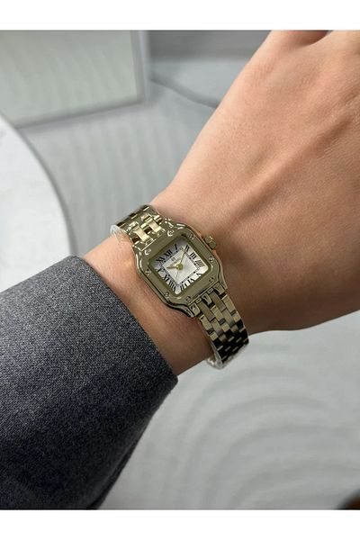 Homies Guaranteed Premium Women's Wristwatch Gold (White Dial) Rshms-174