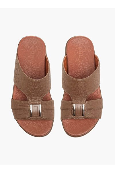 LBL by Shoexpress Metal Accent Slip-On Arabic Sandals