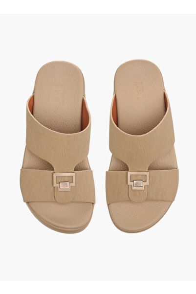 LBL by Shoexpress Metal Accent Slip-On Arabic Sandals